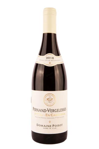 Вино Domaine Poisot Pere et Fils Pernand-Vergelesses 1er Cru En Caradeux 2018 0.75 л