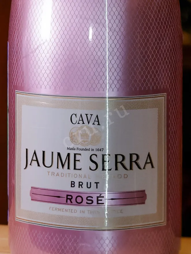 В магазине Крю Профи Jaume Serra Cava Brut Rose DO 2023 0.75 л