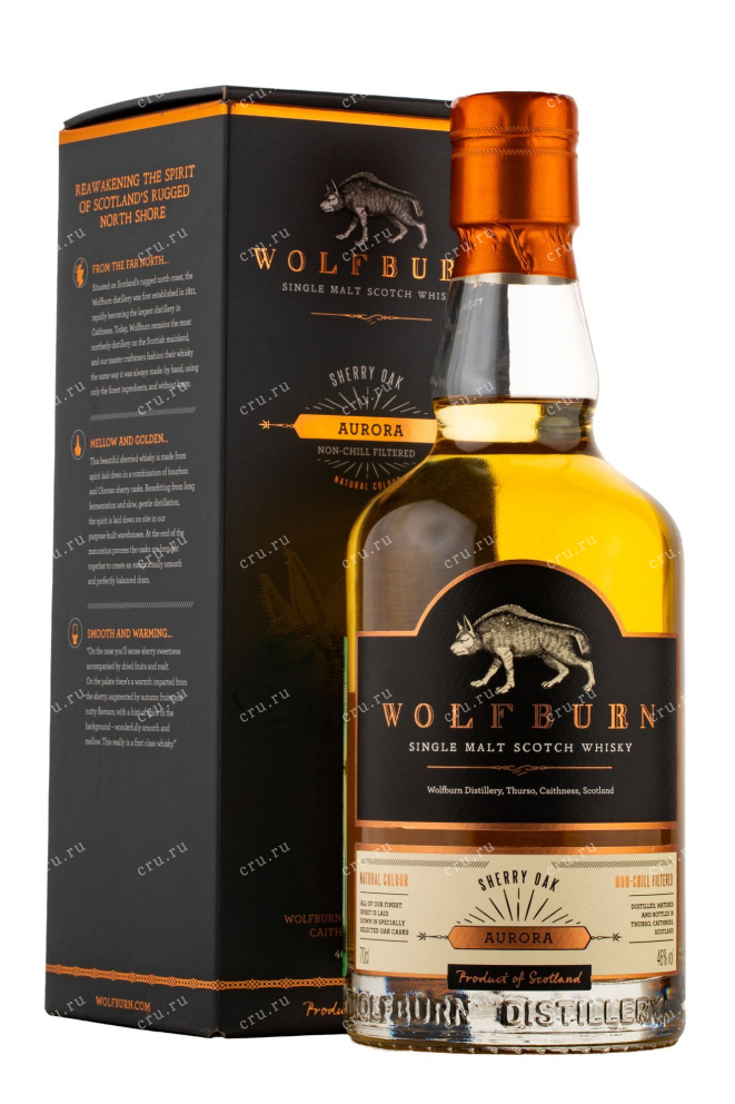 Виски Wolfburn Aurora  0.7 л