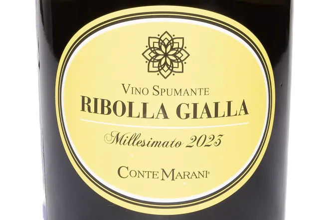 Этикетка Conte Marani Ribolla Giala Millesimato 2023 0.75 л