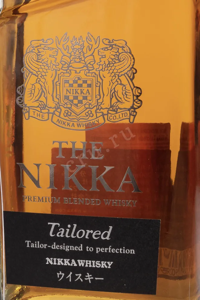 Этикетка Nikka Tailored with gift box 0.7 л