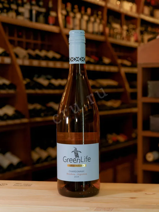 Вино GreenLife Chardonnay 0.75 л
