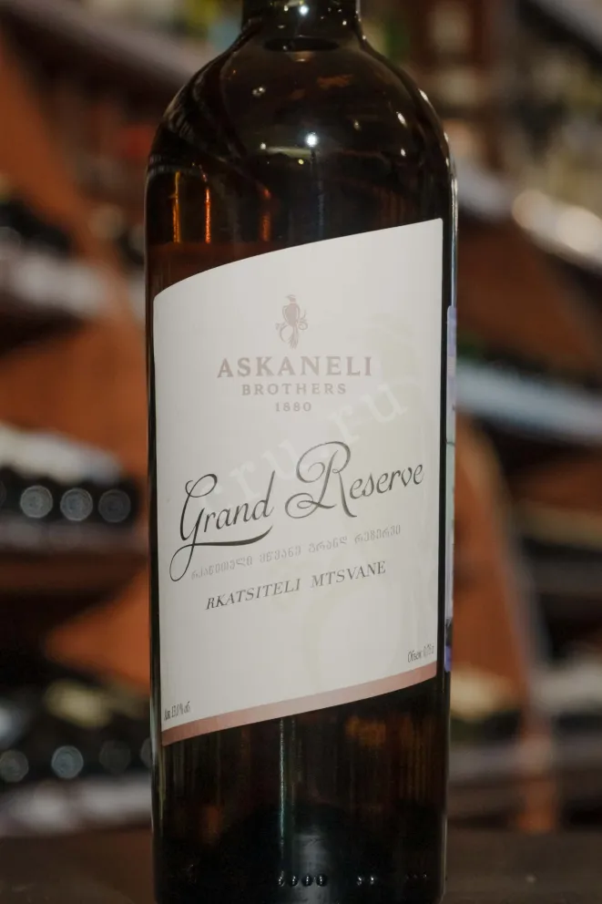 В магазине Крю Профи Rkatsiteli Mtsvane Grand Reserve Askaneli 2019 0.75 л