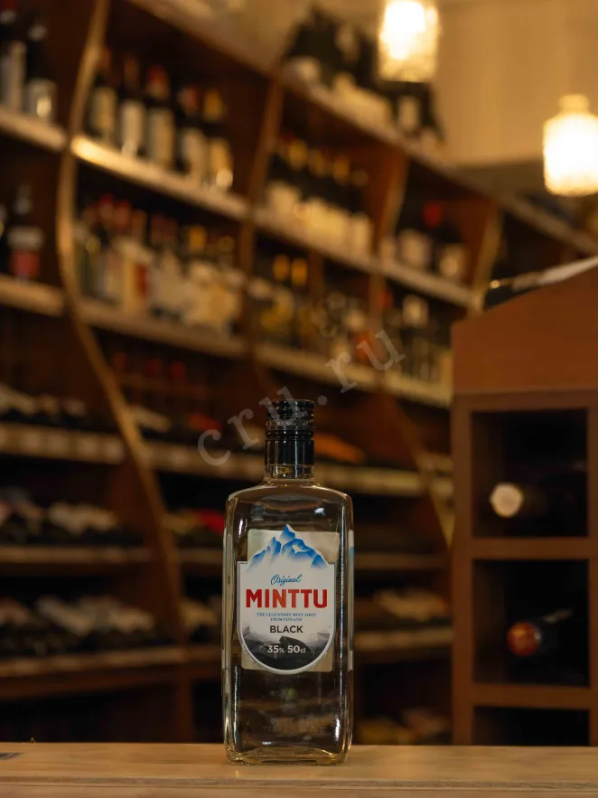 Ликер Minttu Black Mint  0.5 л