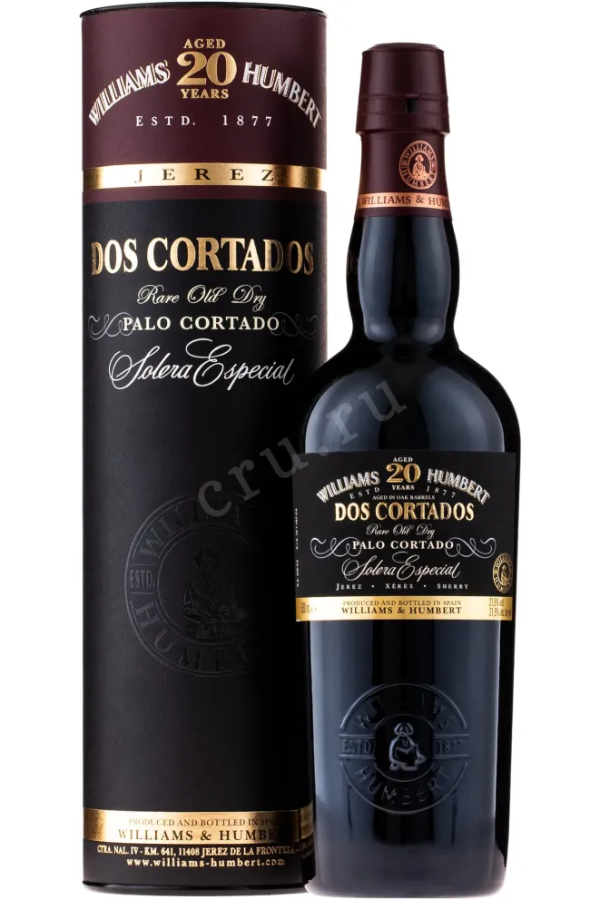 Херес Williams & Humbert Dos Cortados Palo Cortado 20 years  0.75 л