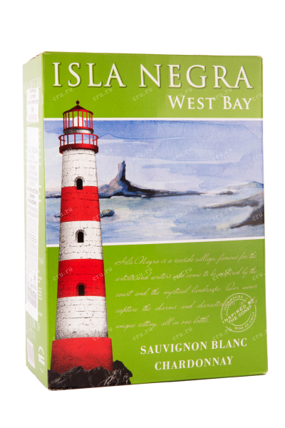 Вино Isla Negra West Bay Sauvignon Blanc-Chardonnay 2019 3 л