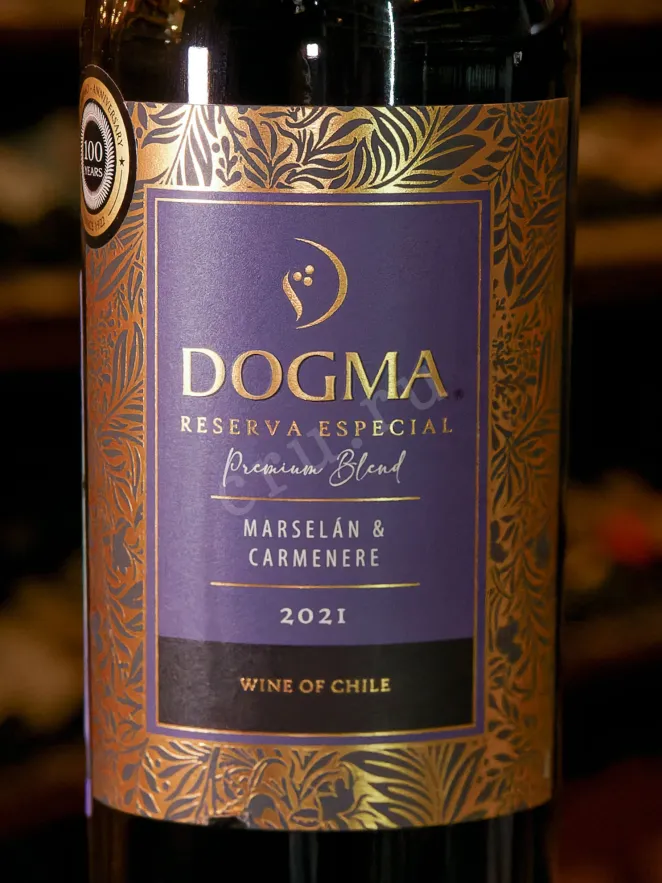 В магазине Крю Профи Dogma Marselan-Carmenere 2021 0.75 л