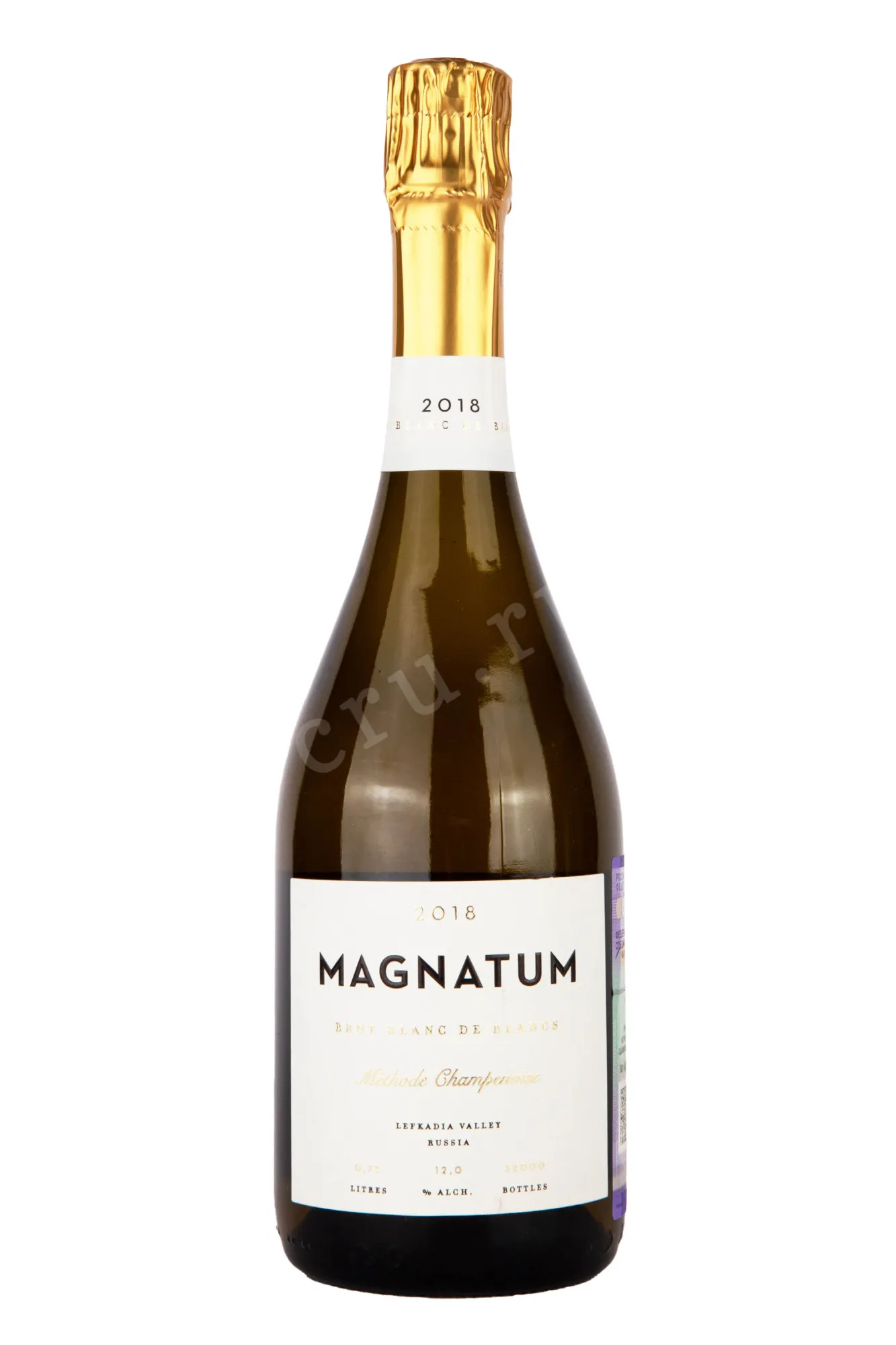 Фото — Игристое вино Магнатум Блан де Блан 2018 0.75 л