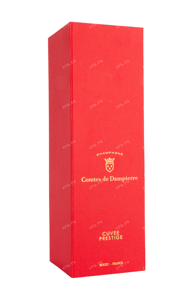 Подарочная коробка Comte Audoin de Dampierre Cuvee Prestige Blanc de Blancs gift box 2004 0.75 л