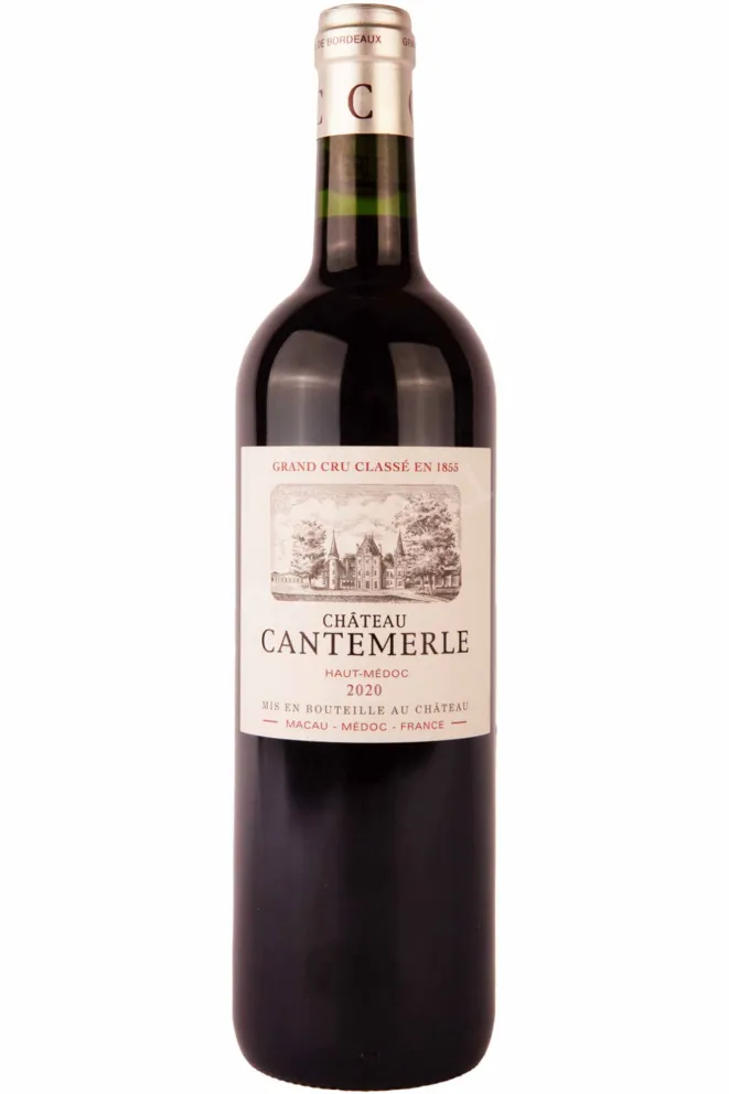 Вино Chateau Cantemerle Grand Cru Classe Haut-Medoc 2020 0.75 л