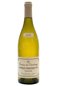 Вино Domaine du Chardonnay Vaillons Chablis Premier Cru AOC 2022 0.75 л