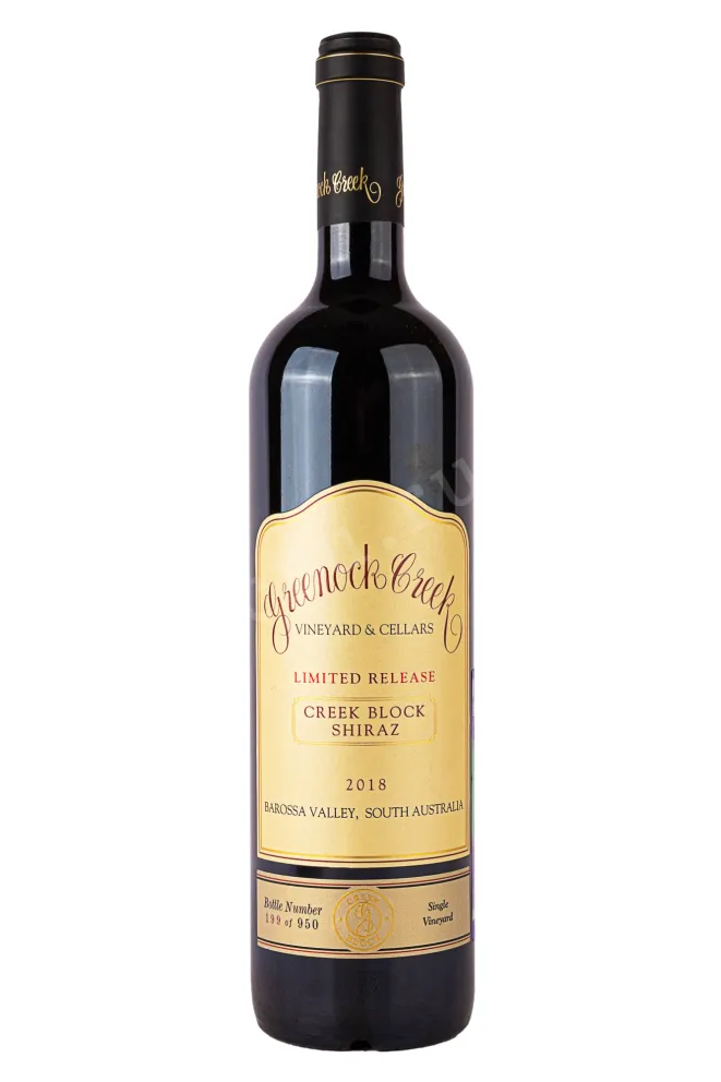 Вино Greenock Creek Block Shiraz Limited Release 2018 0.75 л
