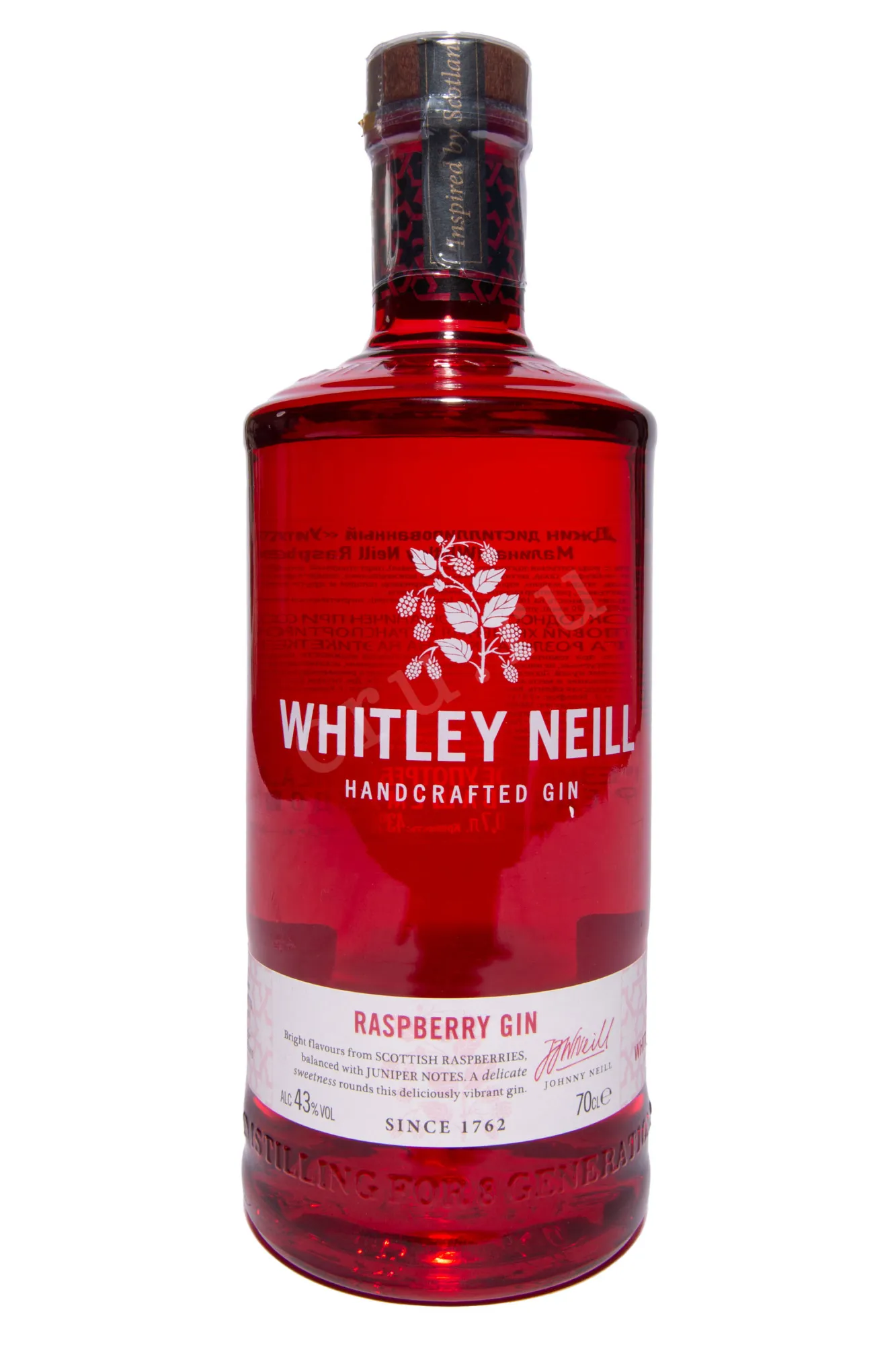 Фото — Джин Whitley Neill Raspberry 40%  0.7 л
