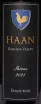 Этикетка Haan Classic Shiraz 2021 0.75 л