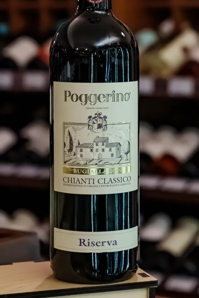 В магазине Крю Профи Poggerino Chianti Classico Riserva Bugialla 2019 0.75 л