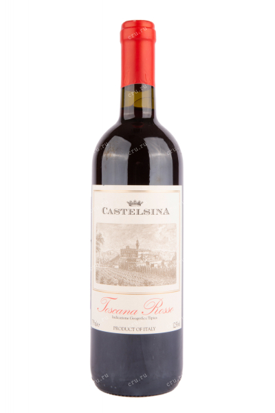 Вино Castelsina Toscana Rosso 2019 0.75 л