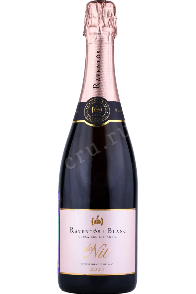 Игристое вино Raventos i Blanc De Nit Brut Conca Del Riu Anoia 2023 0.75 л