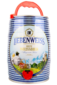 Пиво Liebenweiss Hefe Weissbier  5 л