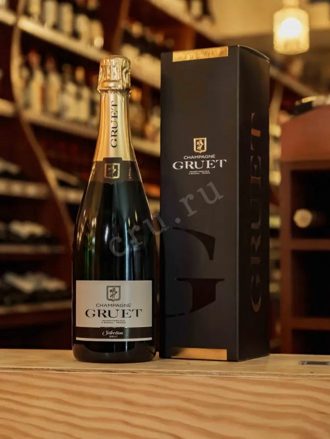 В магазине Крю Профи Gruet Selection Brut in gift box 2020 0.75 л