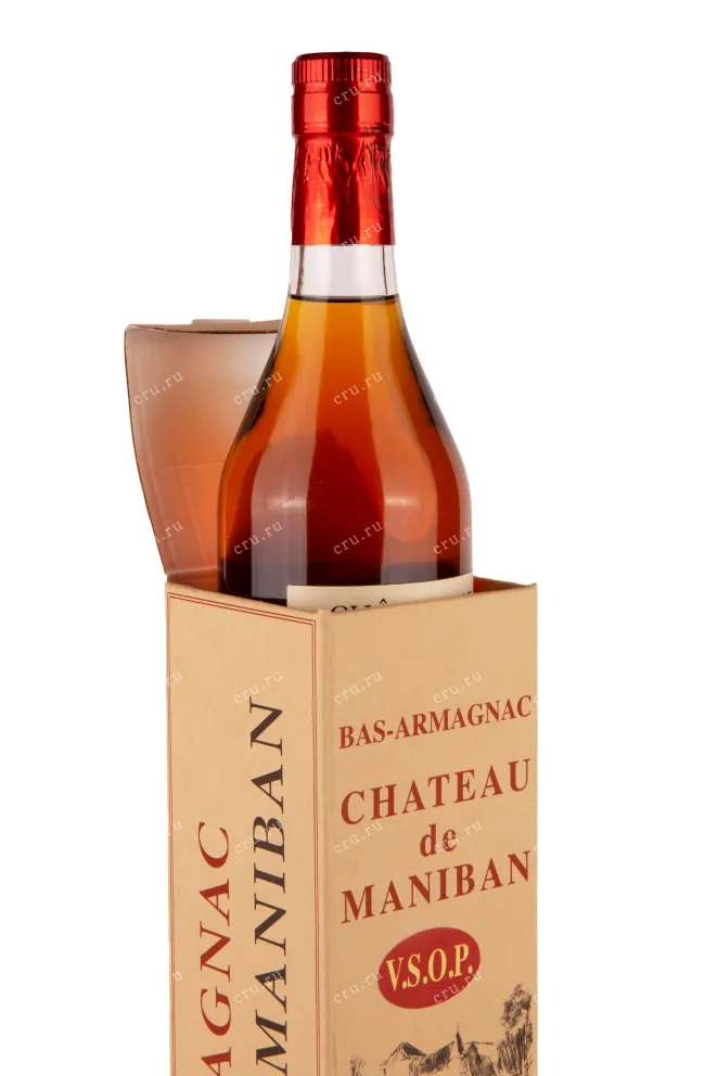 В подарочной коробке Chateau de Maniban VSOP 0.7 л