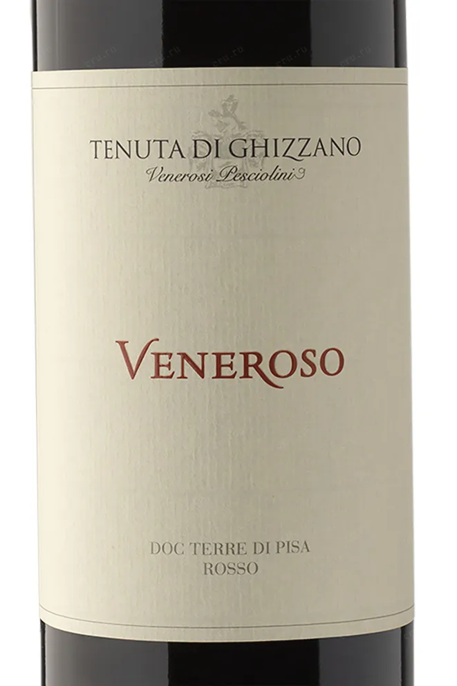 Этикетка Tenuta di Ghizzano Veneroso 2010 0.75 л
