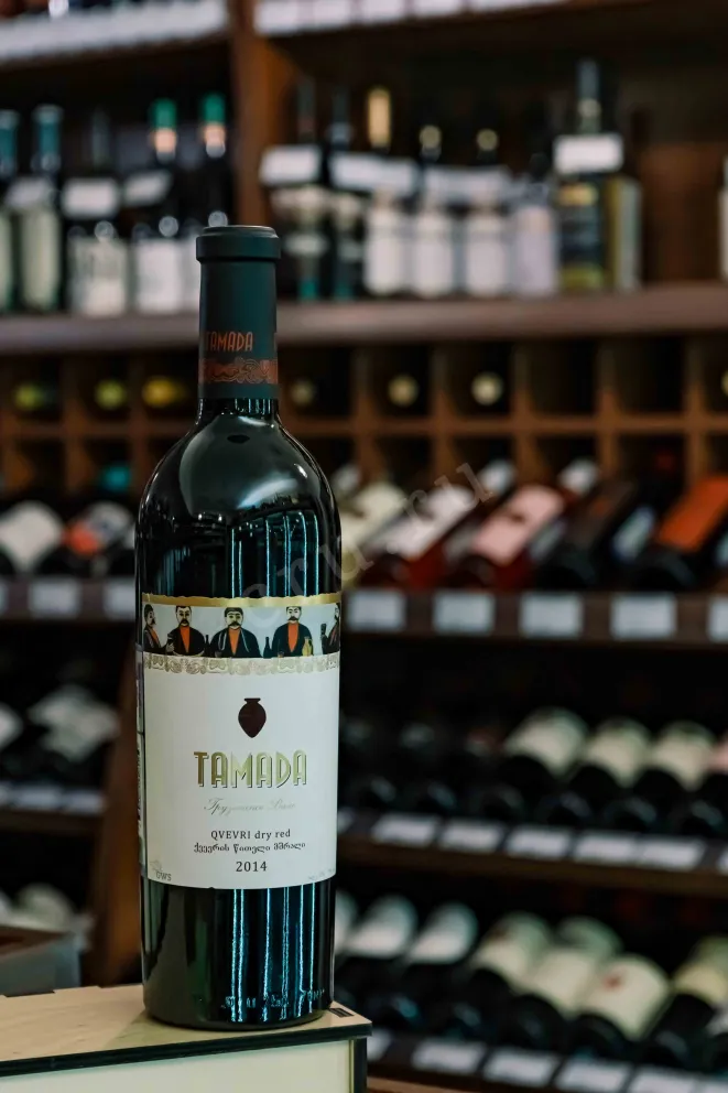 В магазине Крю Профи Tamada Qvevri Red Dry 2014 0.75 л
