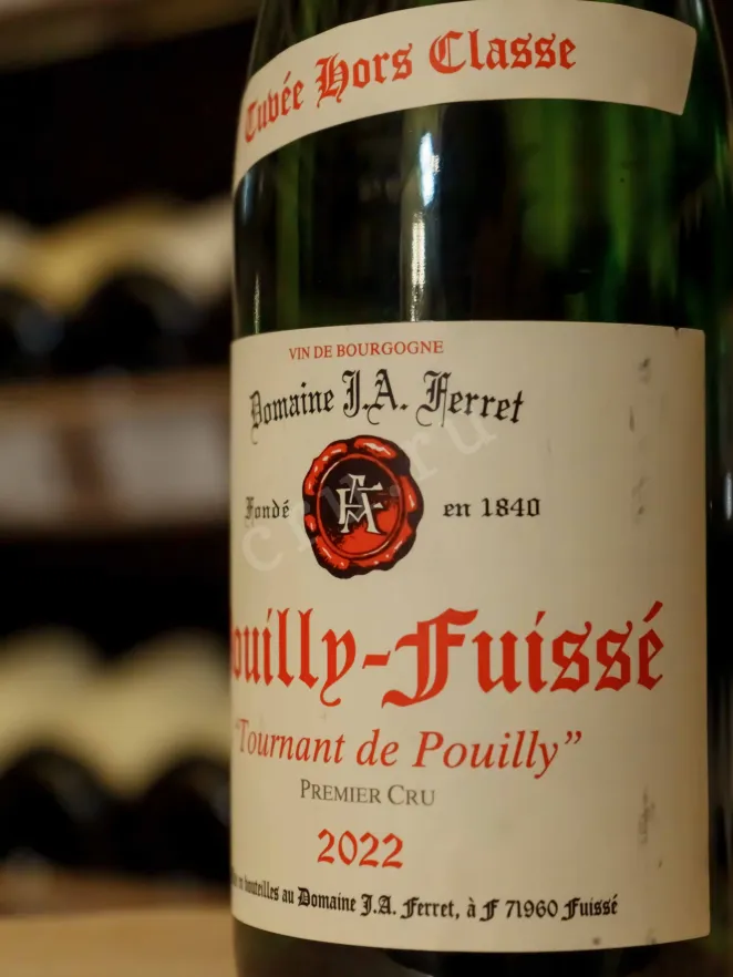 В магазине Крю Профи Domaine J.A. Ferret Pouilly-Fuisse Cuvee Hors Classe Tournant De Pouilly 2022 0.75 л