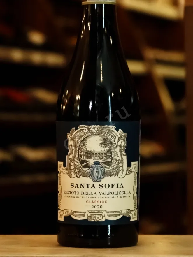 В магазине Крю Профи Santa Sofia Recioto della Valpolicella Classico 2020 0.5 л