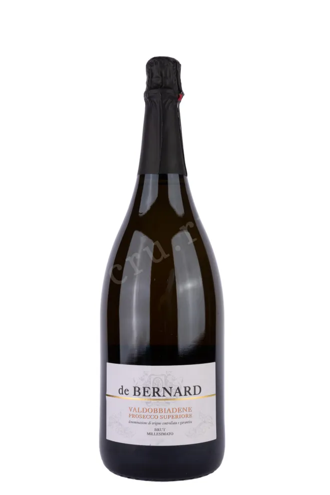 Игристое вино De Bernard Valdobbiadene Prosecco Superiore Brut Millesimato 2022 1.5 л
