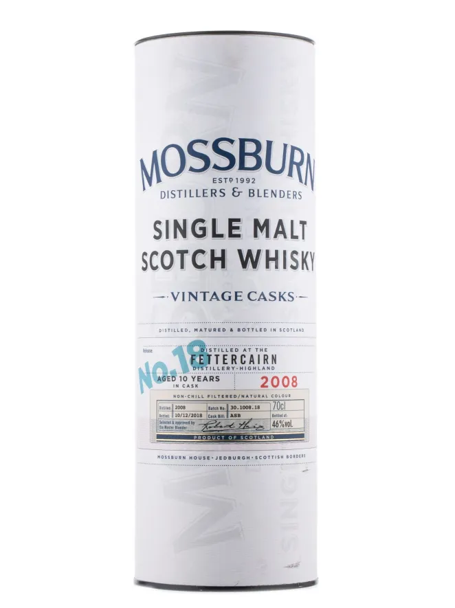 Виски Mossburn Vintage Casks Fettercairn  0.7 л
