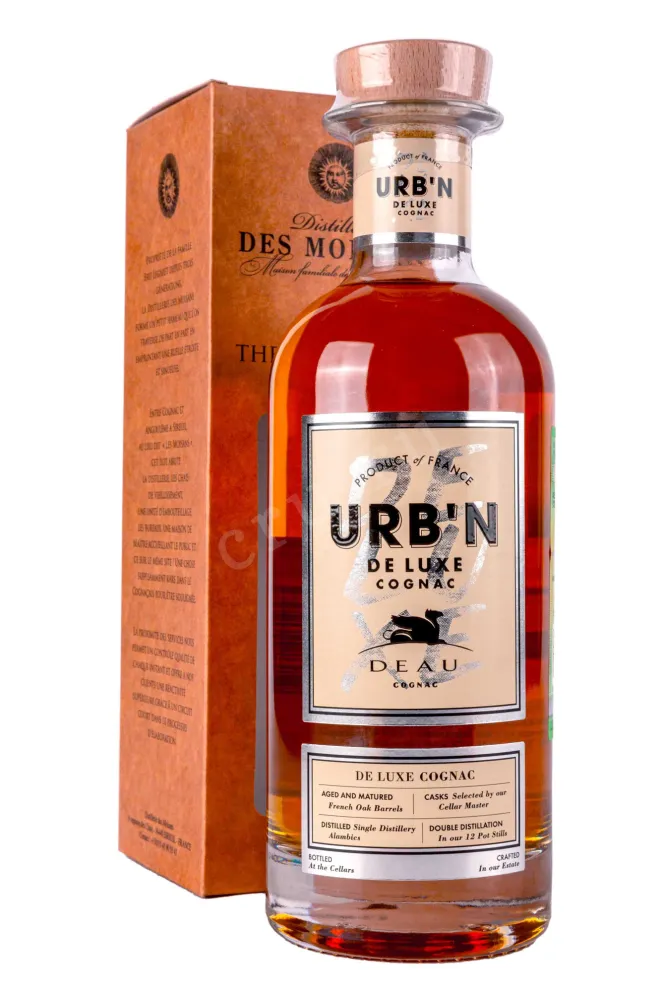 Коньяк Urb'N Deau with gift box  0.7 л
