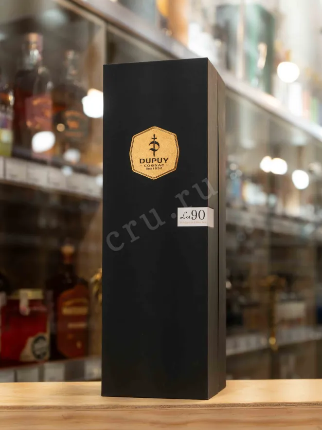 В магазине Крю Профи Dupuy Lot 90 Hors d'Age Grand Champagne AOC in gift box 0.7 л
