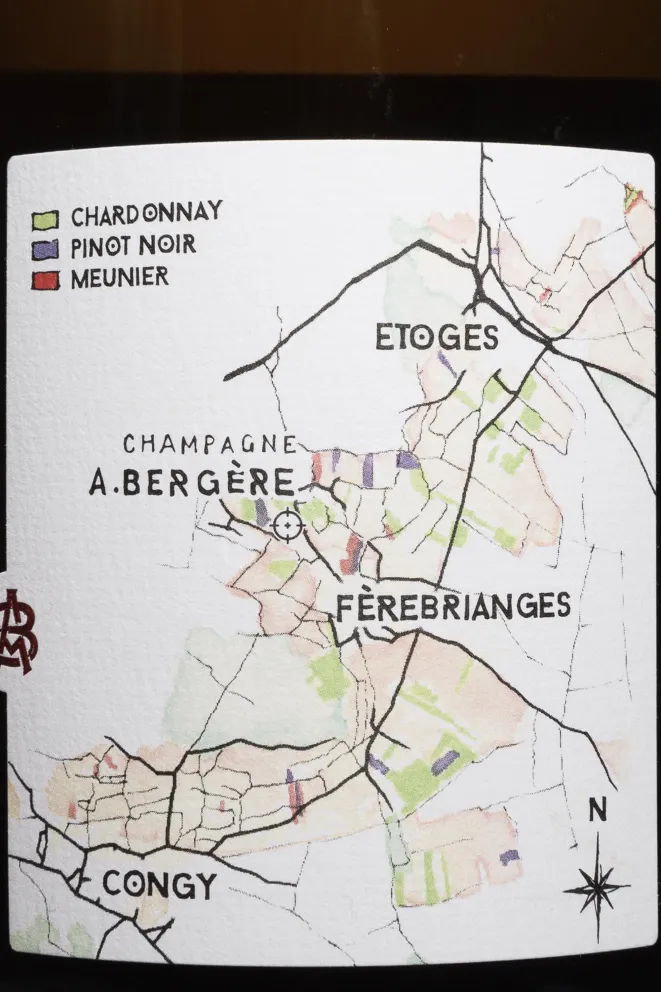 Этикетка A. Bergere Origine 2023 0.75 л