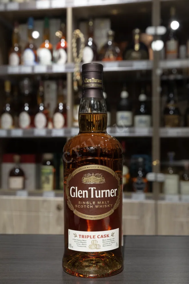 В магазине Крю Профи Glen Turner Triple Cask Single Malt in tube 0.7 л