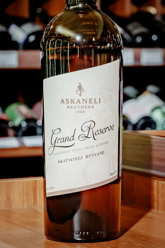В магазине Крю Профи Rkatsiteli Mtsvane Grand Reserve Askaneli 2019 0.75 л