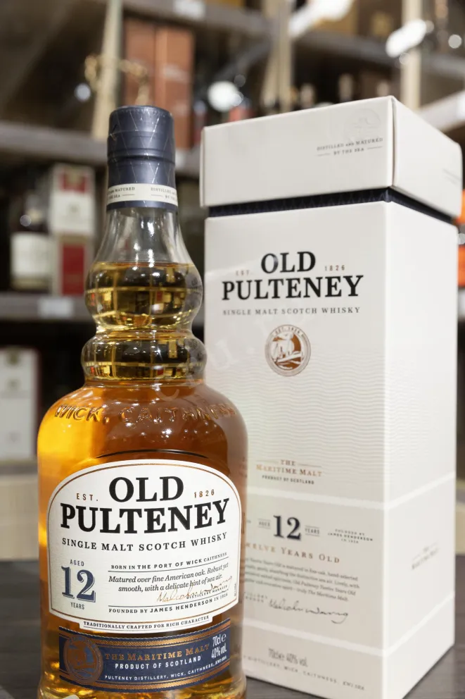 В магазине Крю Профи Old Pulteney 12 years in gift box 0.7 л