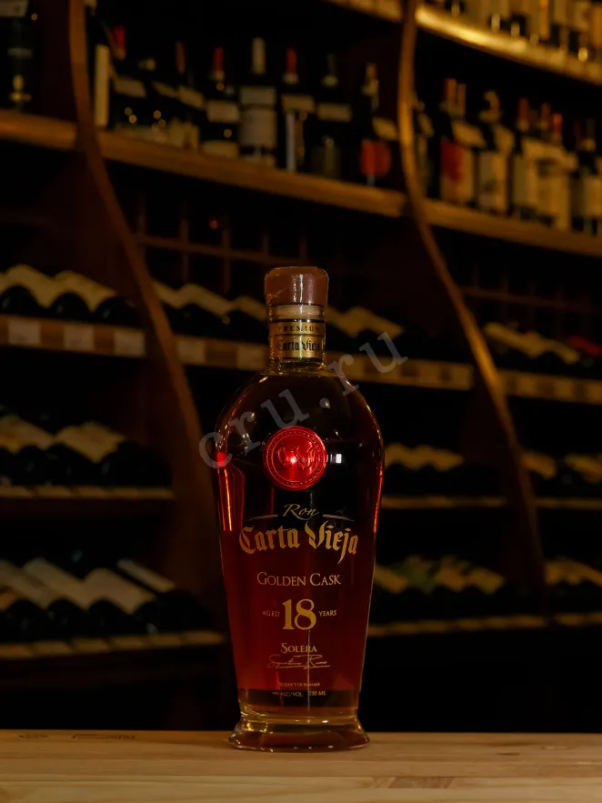 В магазине Крю Профи Carta Vieja Golden Cask Solera 18 years in gift box 0.75 л