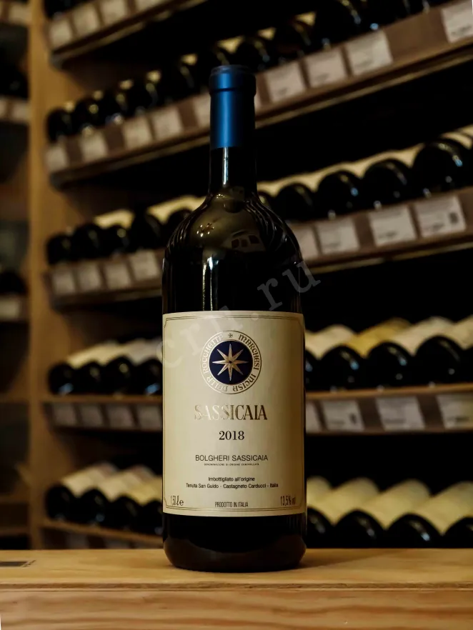 В магазине Крю Профи Sassicaia 2018 1.5 л