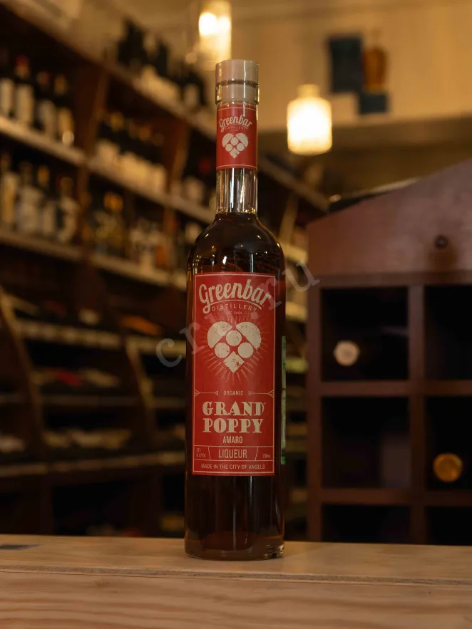 В магазине Крю Профи Greenbar Grand Poppy Amaro Organic 0.7 л