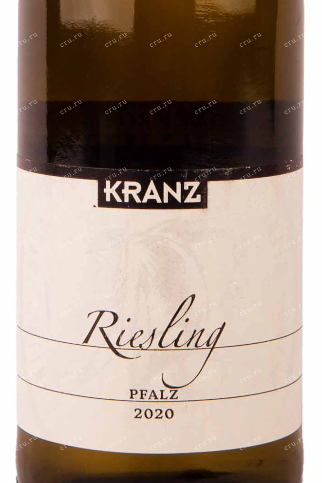 Этикетка Kranz Riesling Trocken Pfalz 2020 0.75 л