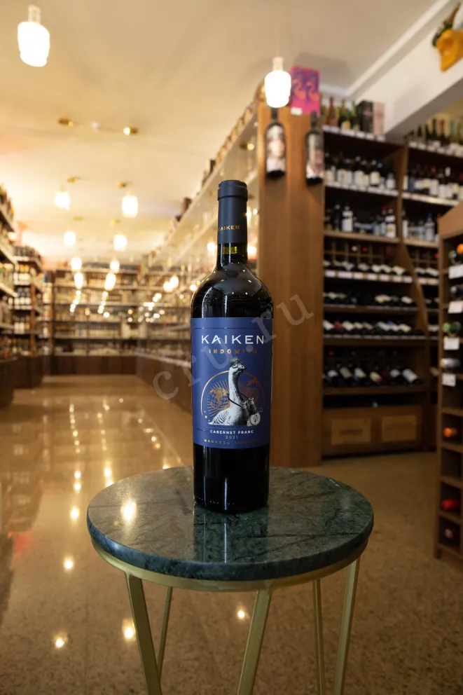 В магазине Крю Профи Kaiken Indomito Cabernet Franc Mendoza 2021 0.75 л