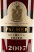 Этикетка Palmer Porto Colheita 2007 0.75 л