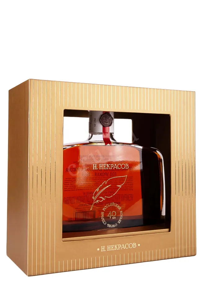 Подарочная коробка N.Nekrasov 40 years in gift box 0.7 л