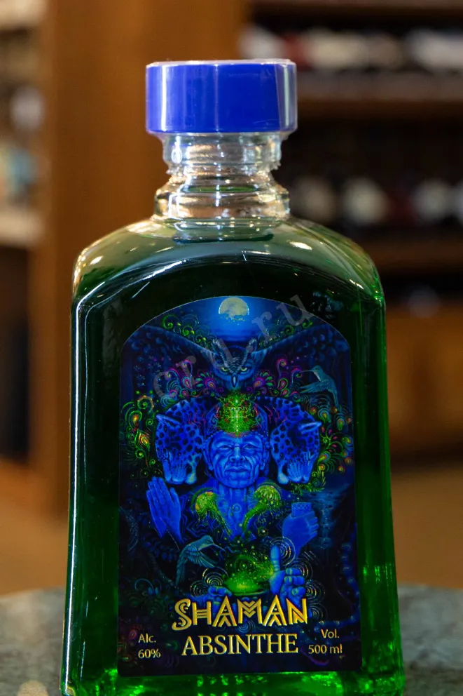 Этикетка Shaman 0.5 л