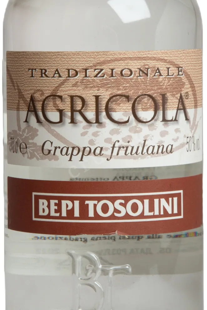 Этикетка Bepi Tosolini Agricola 0.7 л