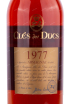Арманьяк Cles des Ducs 1977 0.7 л