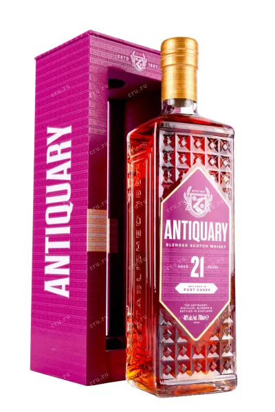 Виски Antiquary Port Casks 21 years in gift box  0.7 л