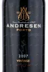 Этикетка портвейна Андресен Винтаж 2007 0.75 л