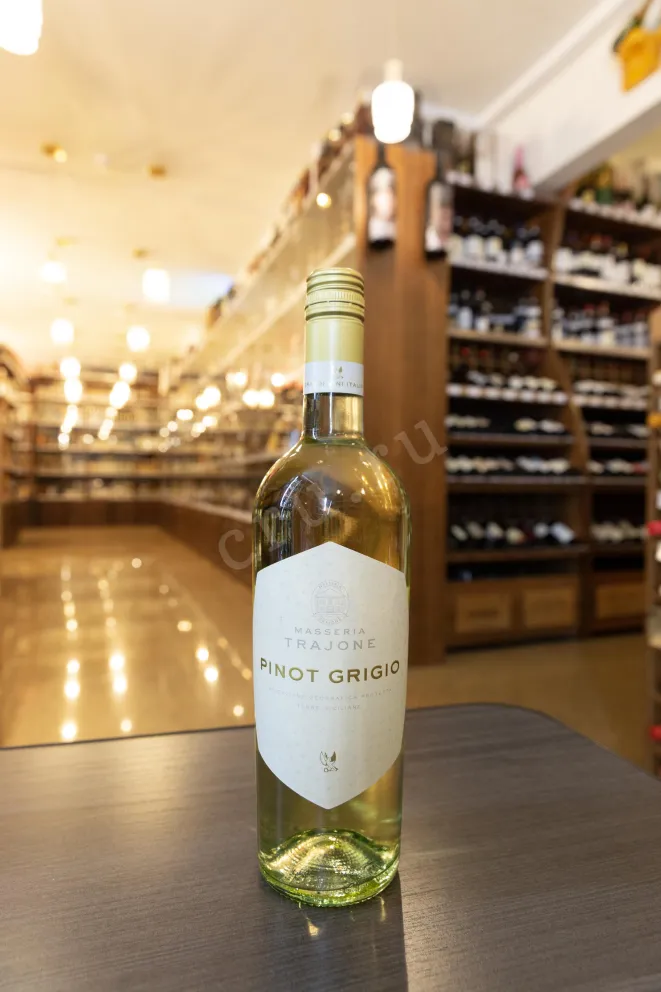 В магазине Крю Профи Pinot Grigio Terre Siciliane Masseria Trajone 2022 0.75 л