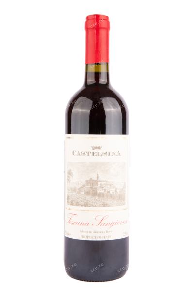 Вино Castelsina Toscana Sangiovese 2019 0.75 л